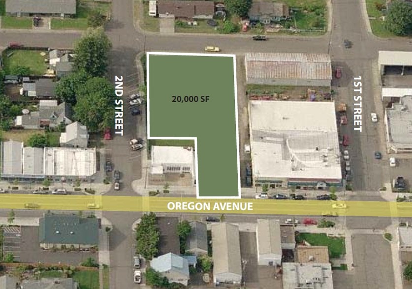 Oregon Ave & 2nd St, Creswell, OR for sale - Building Photo - Image 1 of 1