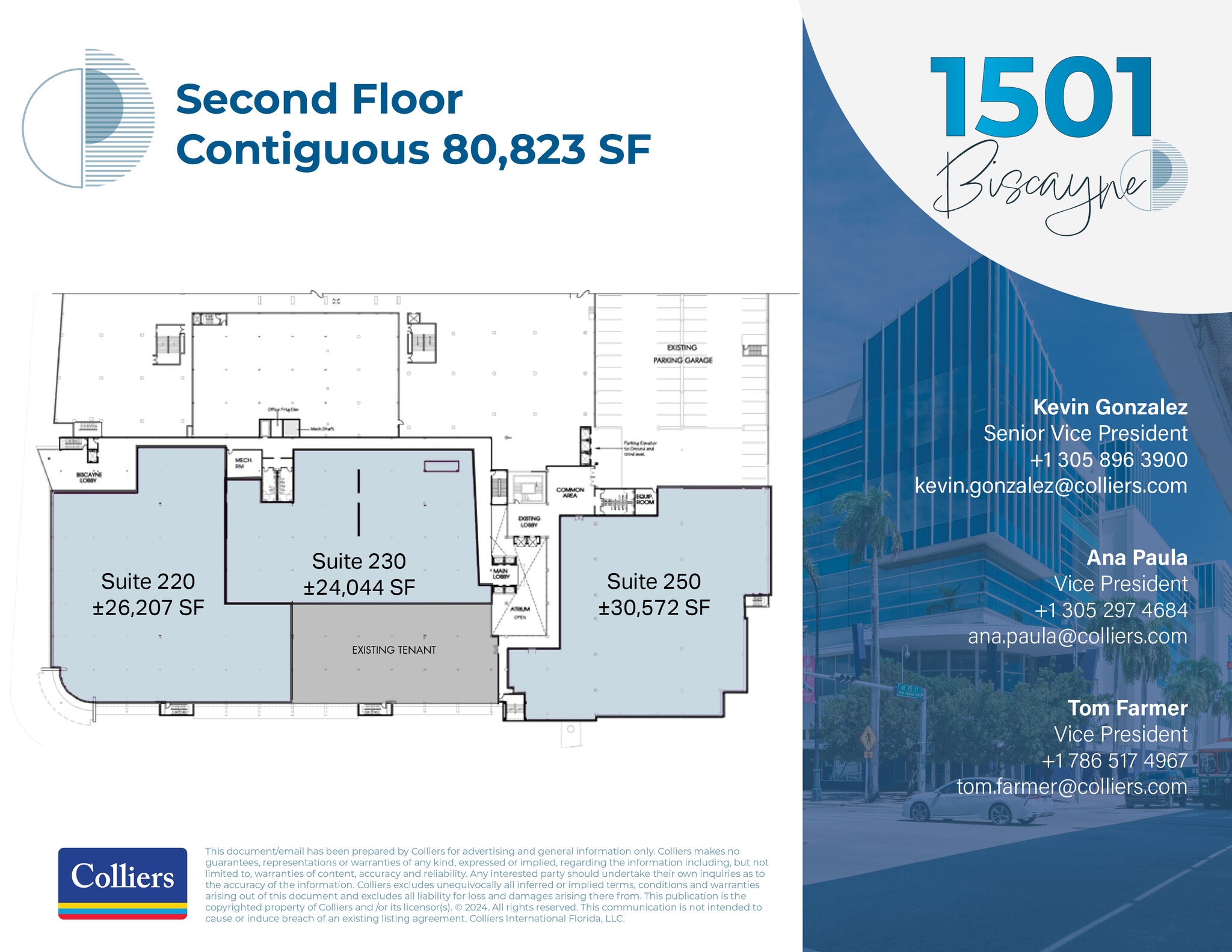 1501 Biscayne Blvd, Miami, FL for lease Floor Plan- Image 1 of 1