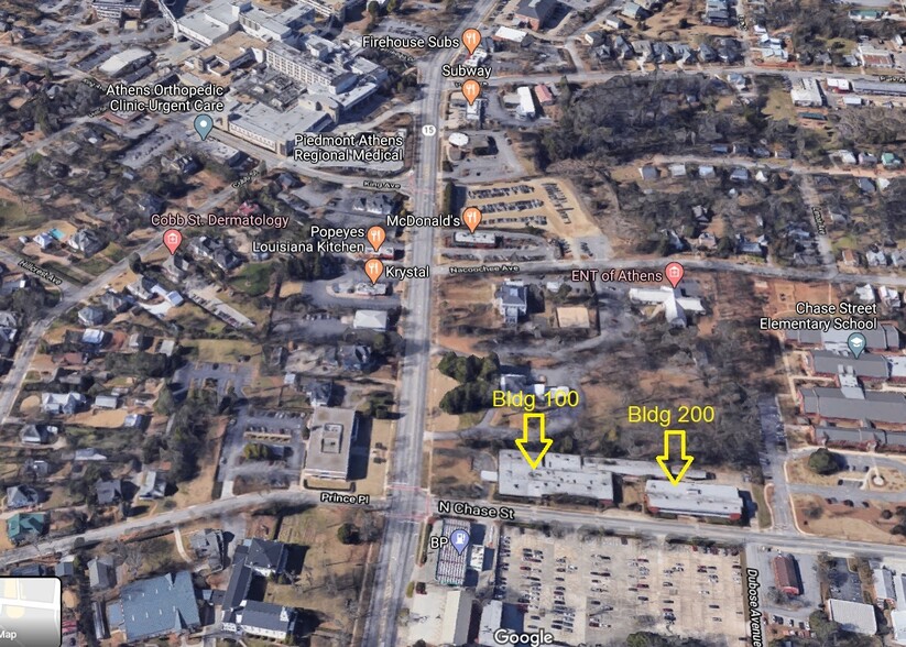 1010 Prince Ave, Athens, GA for lease - Aerial - Image 2 of 15