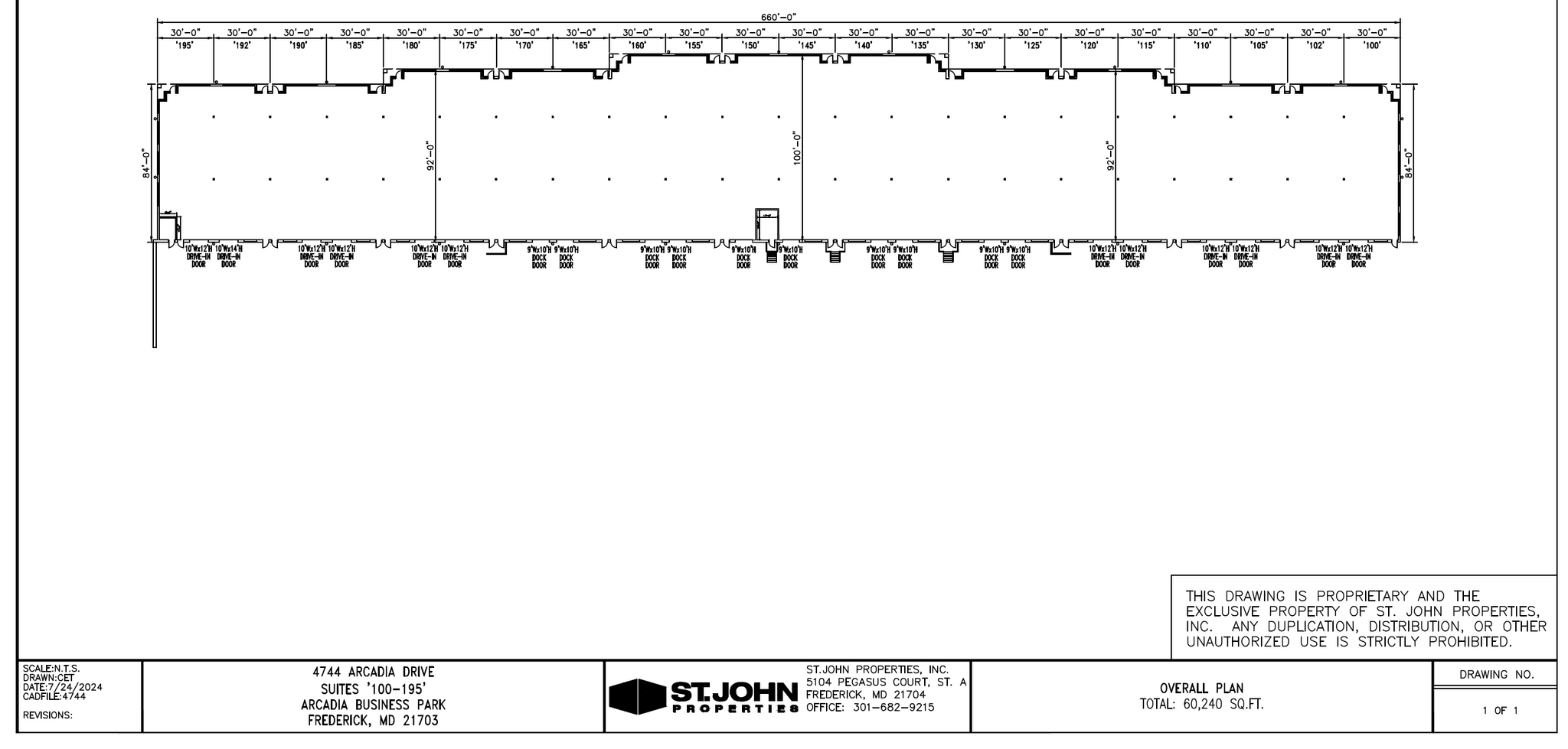 4714 Arcadia Dr, Frederick, MD for lease Floor Plan- Image 1 of 1