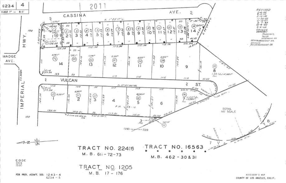 10925 Vulcan St, South Gate, CA for sale - Plat Map - Image 3 of 3