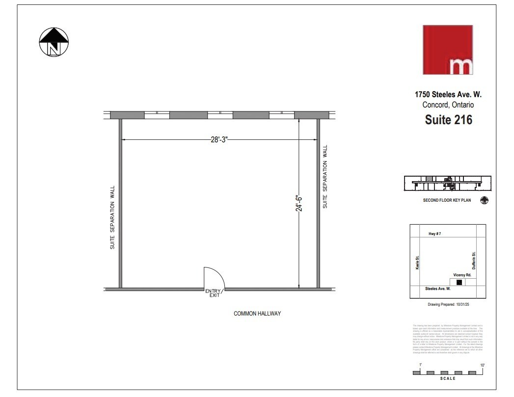 1750 Steeles Ave W, Vaughan, ON for lease Floor Plan- Image 1 of 1