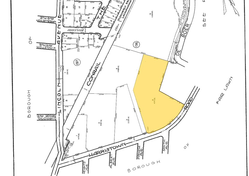 85 Harristown Rd, Glen Rock, NJ for lease - Plat Map - Image 2 of 7