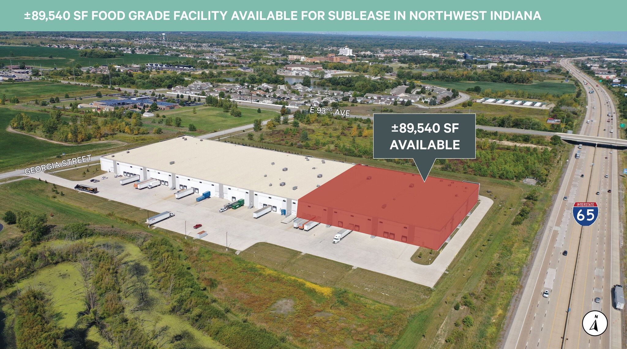 9401 Georgia St, Merrillville, IN for lease Building Photo- Image 1 of 3