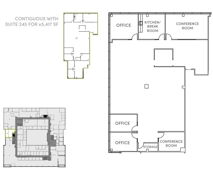 2105 S Bascom Ave, Campbell, CA for lease Floor Plan- Image 1 of 1