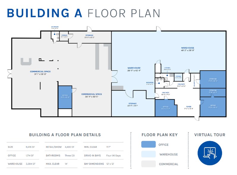 2140 Canton Rd, Marietta, GA for sale - Floor Plan - Image 2 of 9