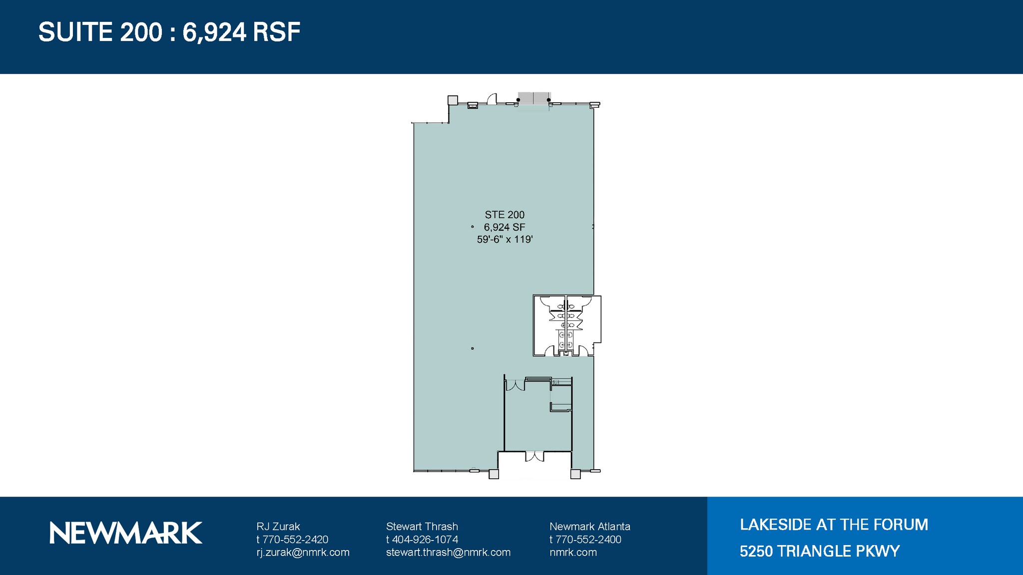 5250 Triangle Pky, Peachtree Corners, GA for lease Floor Plan- Image 1 of 1