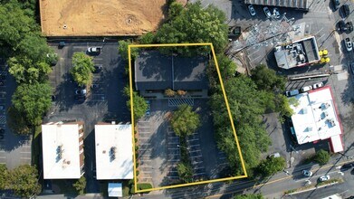 225 W Wieuca Rd NE, Atlanta, GA - AERIAL map view