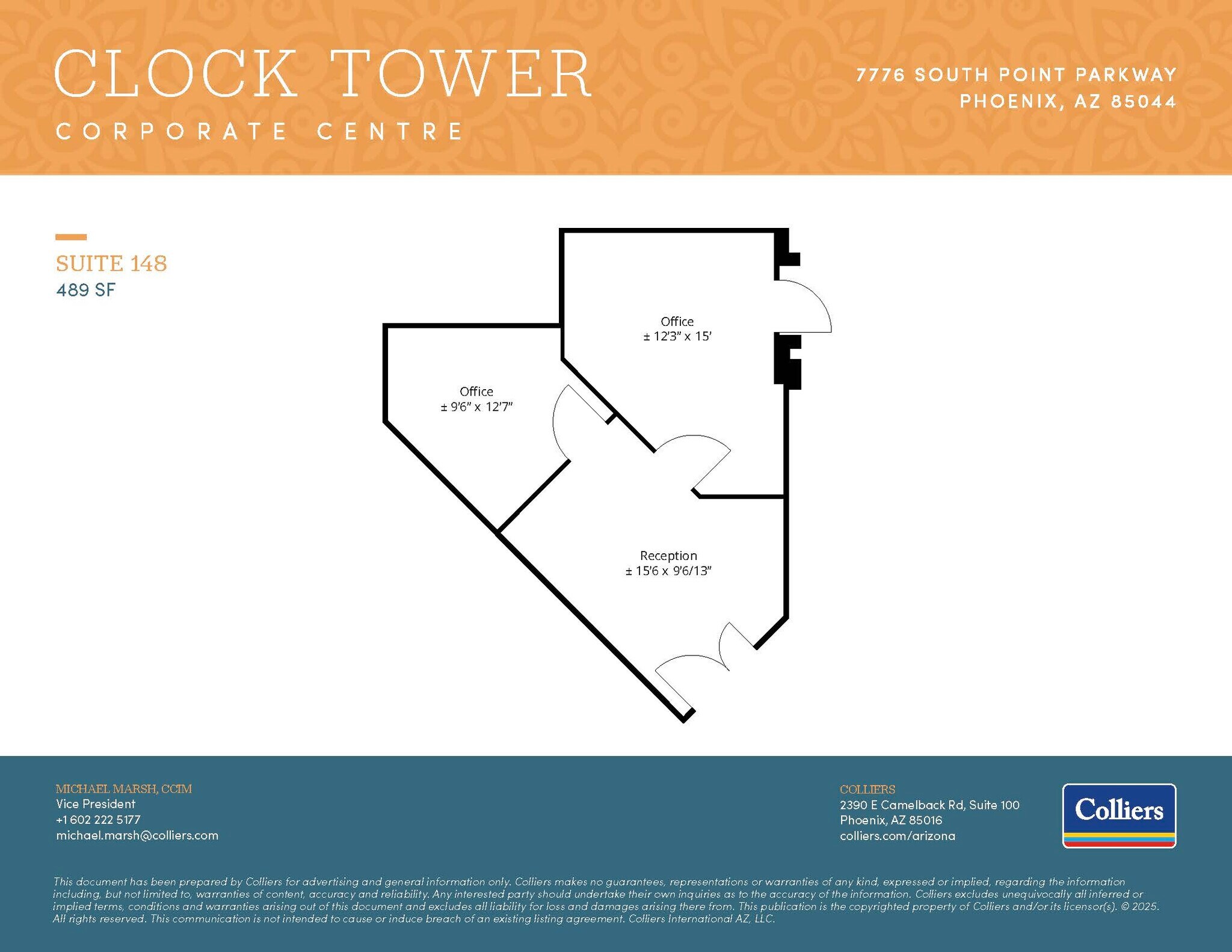 7776 S Pointe Pky W, Phoenix, AZ for lease Floor Plan- Image 1 of 1