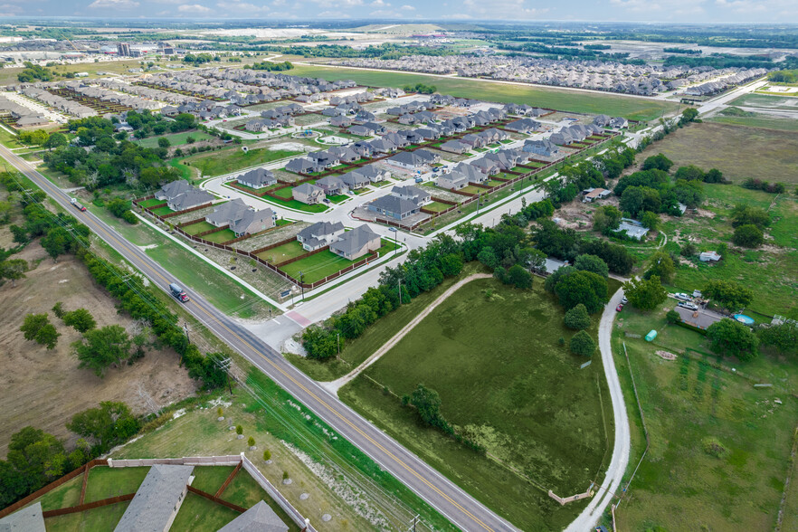 Corner of Milrany Ln and Eaglestone Trl ln, Melissa, TX for sale - Aerial - Image 3 of 5