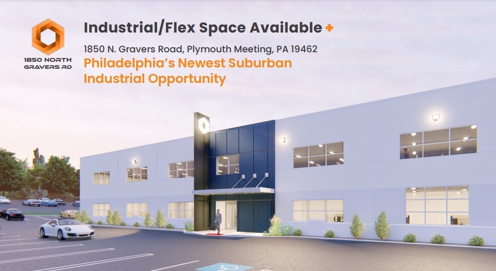 1850 N Gravers Rd, Plymouth Meeting, PA for lease - Building Photo - Image 1 of 11