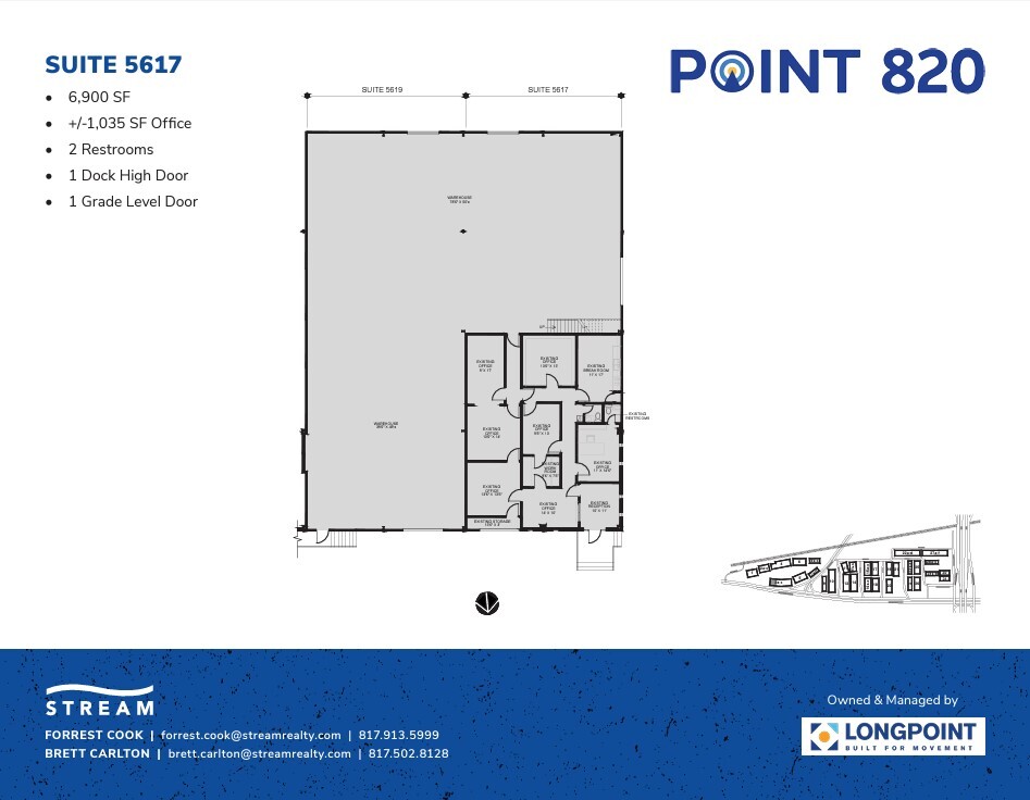 5721 E Rosedale St, Fort Worth, TX for lease Floor Plan- Image 1 of 1