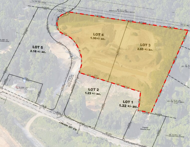 8004 Old Lee Hwy, Ooltewah, TN for sale - Site Plan - Image 2 of 9