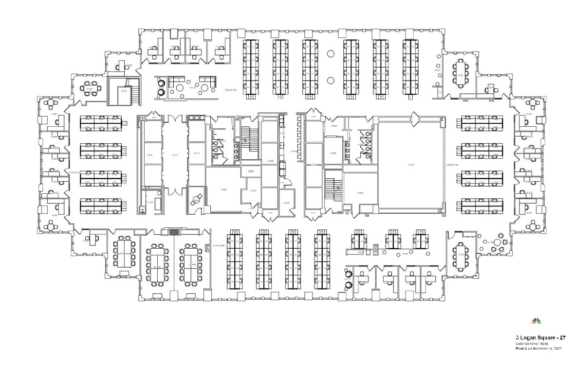 1717 Arch St, Philadelphia, PA for lease Floor Plan- Image 1 of 1