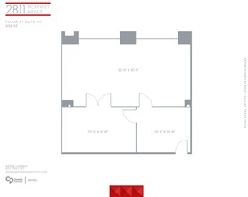 2811 McKinney Ave, Dallas, TX for lease Floor Plan- Image 1 of 4