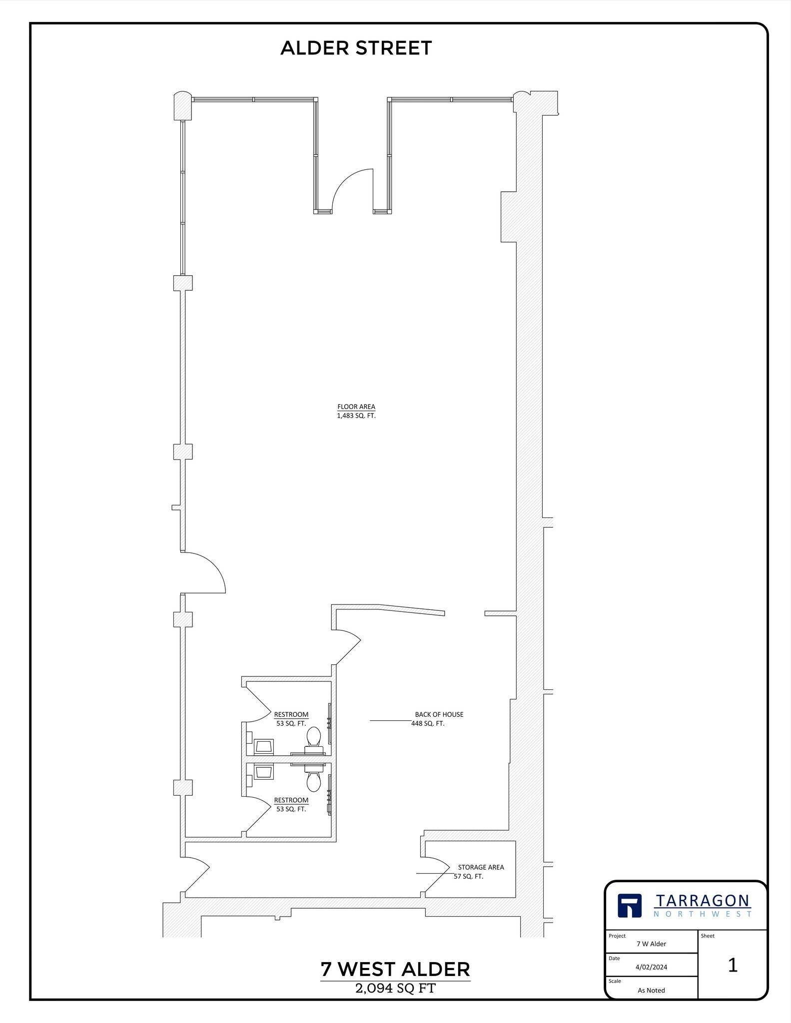 5 W Alder St, Walla Walla, WA for lease Site Plan- Image 1 of 24