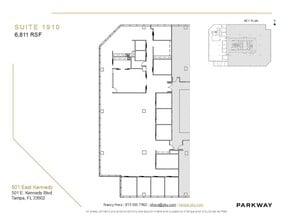 501 E Kennedy Blvd, Tampa, FL for lease Floor Plan- Image 1 of 1