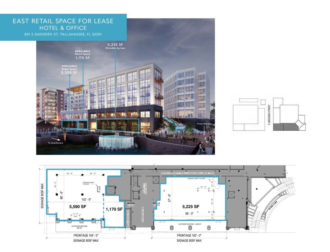 325 E Gaines St, Tallahassee, FL for lease Floor Plan- Image 1 of 1