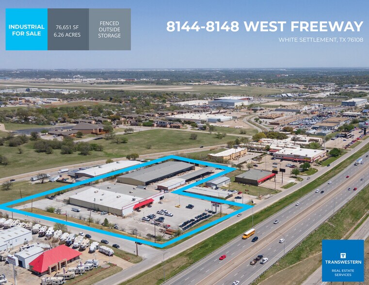 8144-8148 West Fwy, White Settlement, TX for sale - Building Photo - Image 1 of 1