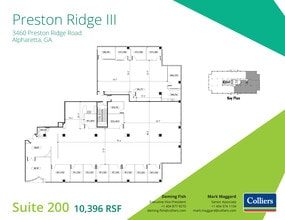 3460 Preston Ridge Rd, Alpharetta, GA for lease Floor Plan- Image 2 of 7