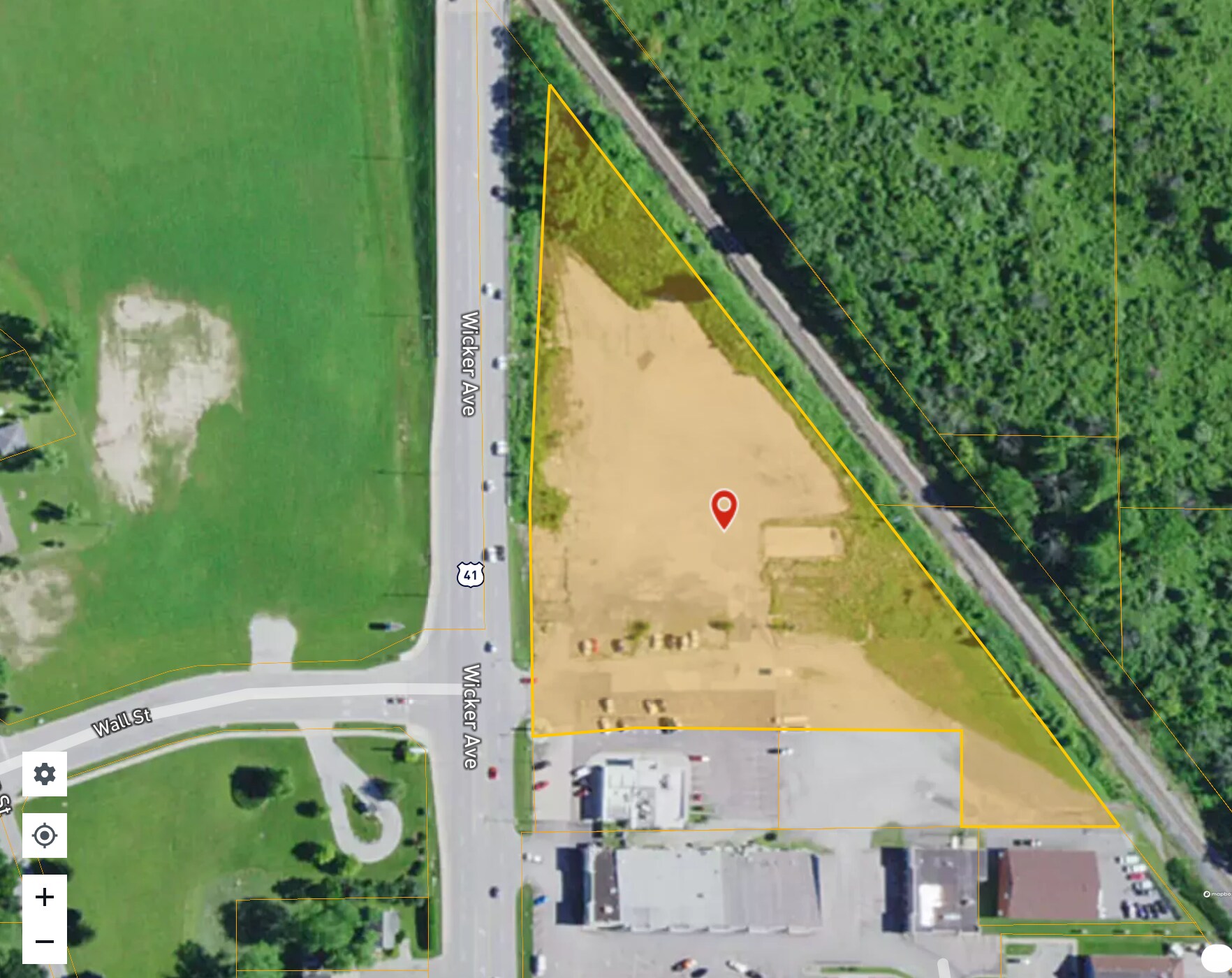 9125 Wicker Ave, Saint John, IN for sale Aerial- Image 1 of 6