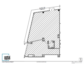 2100 Travis St, Houston, TX for lease Floor Plan- Image 1 of 6