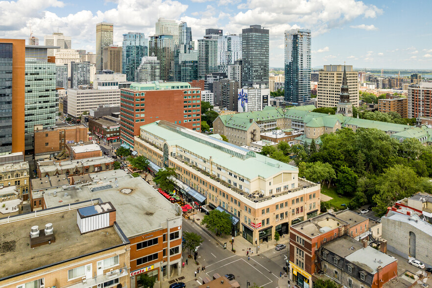 1616-1626 St Sainte-Catherine O, Montréal, QC for lease - Aerial - Image 3 of 8