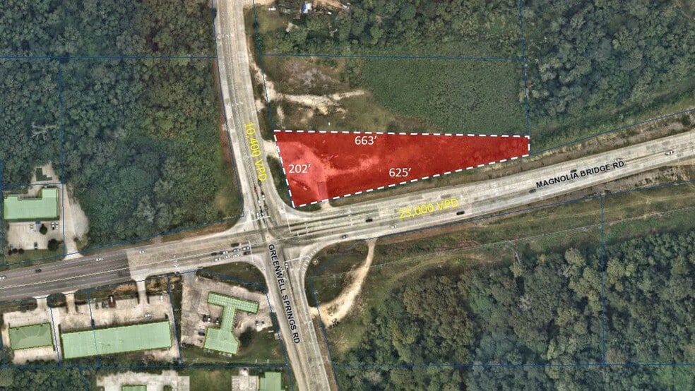 18737 Magnolia Bridge Rd, Greenwell Springs, LA for sale - Site Plan - Image 1 of 2