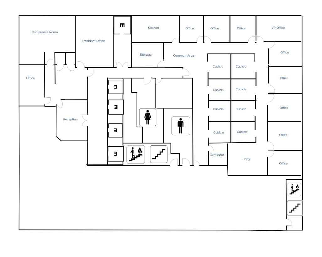 2201 Main St, Dallas, TX for lease Floor Plan- Image 1 of 1