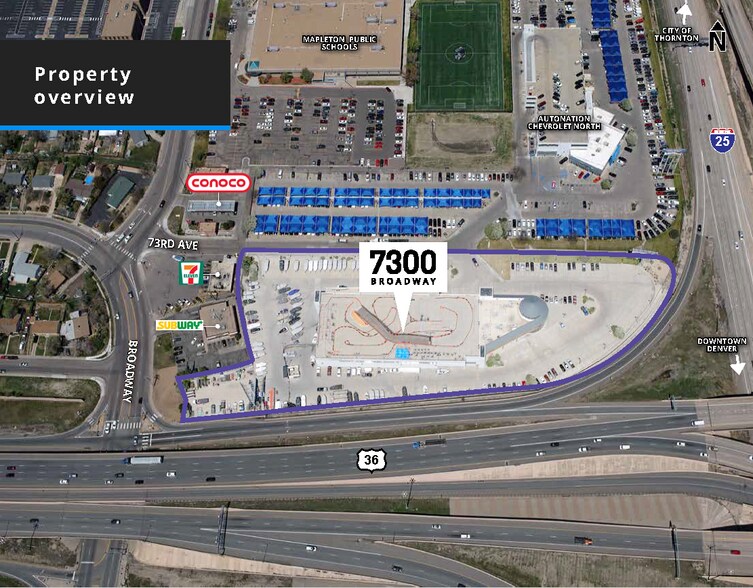 7300 N Broadway, Denver, CO for sale - Aerial - Image 1 of 1