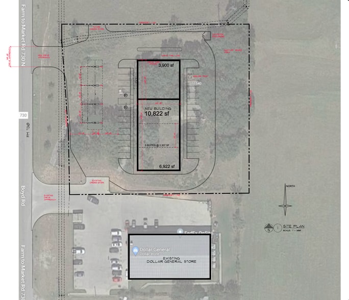 11540 FM 730 N, Azle, TX for sale - Site Plan - Image 3 of 4