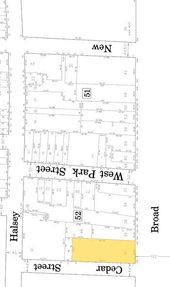 697 Broad St, Newark, NJ for lease - Plat Map - Image 2 of 4