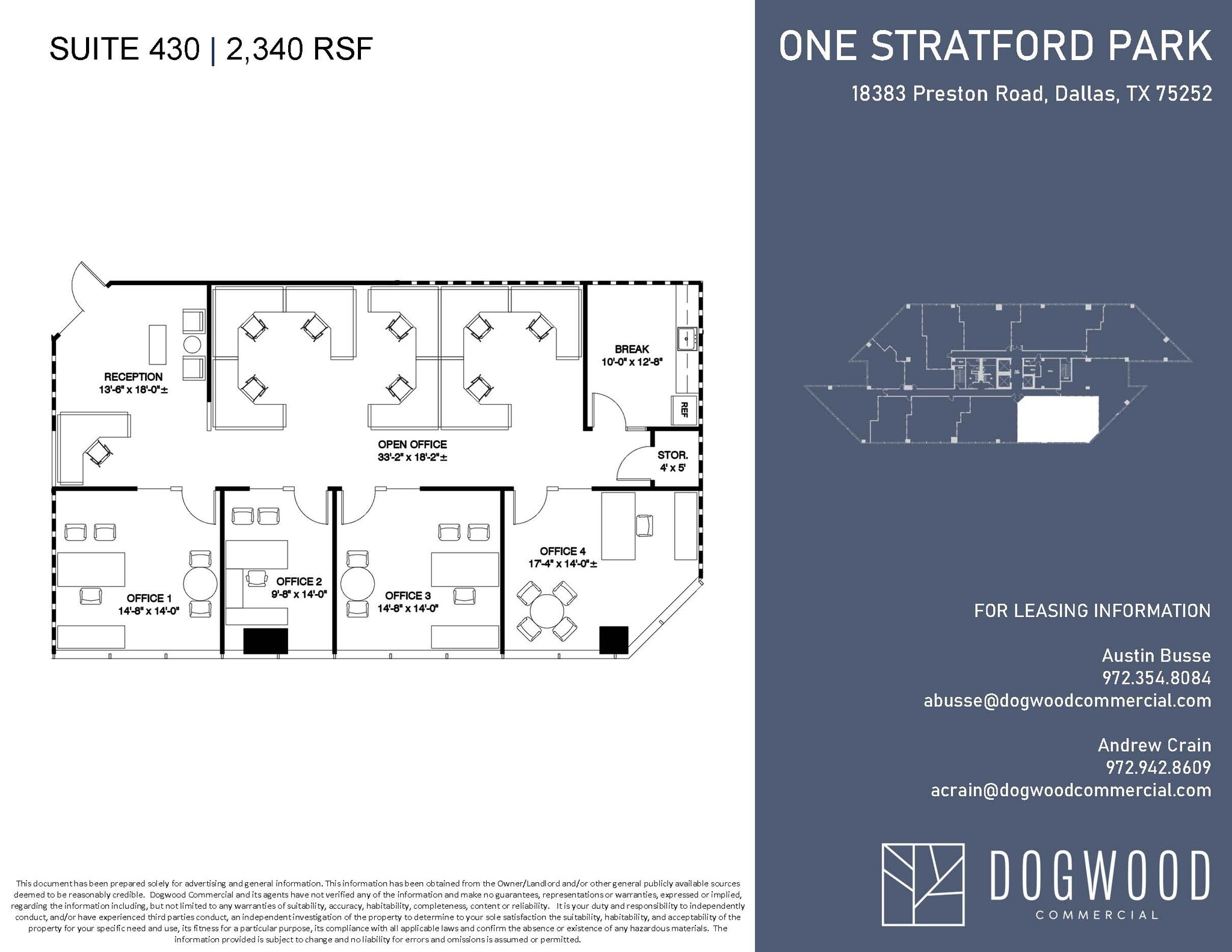 18383 Preston Rd, Dallas, TX for lease Floor Plan- Image 1 of 1