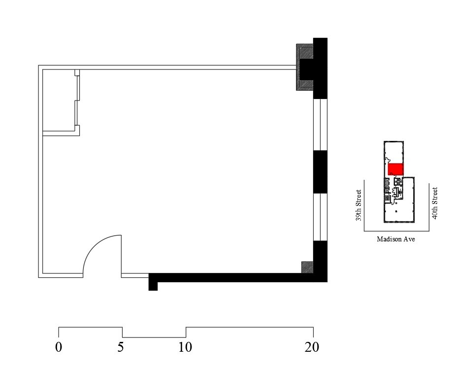 274 Madison Ave, New York, NY for lease Floor Plan- Image 1 of 1