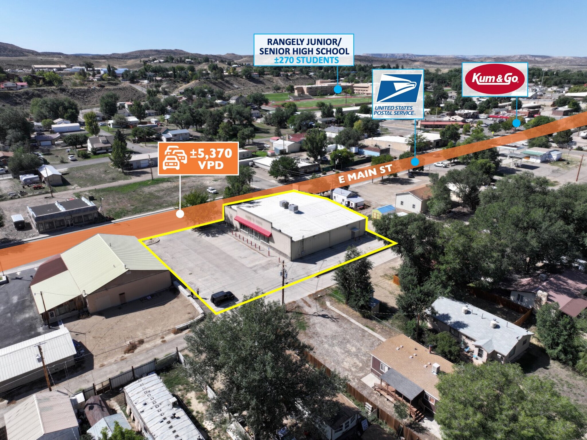 600 E Main St, Rangely, CO for sale Building Photo- Image 1 of 1