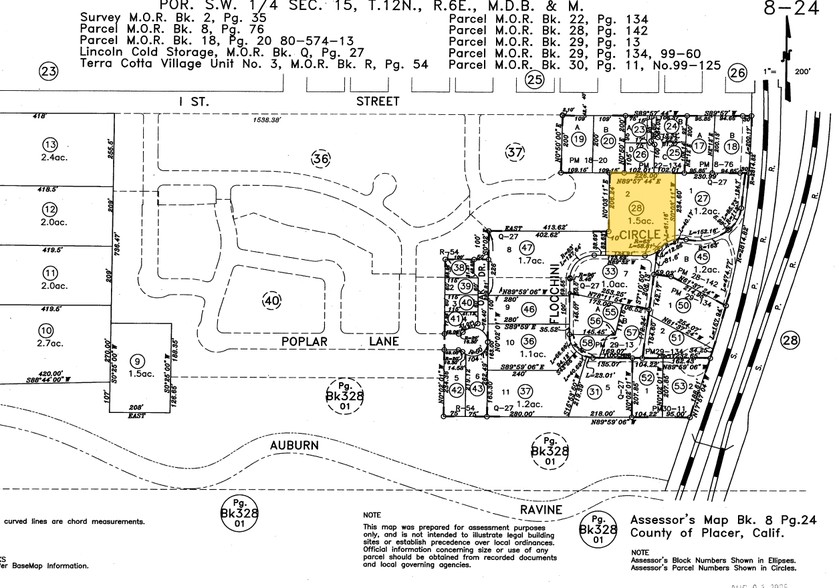 110 Flocchini Cir, Lincoln, CA for lease - Plat Map - Image 2 of 3