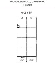 14516 Lee Rd, Chantilly, VA for lease Floor Plan- Image 1 of 1