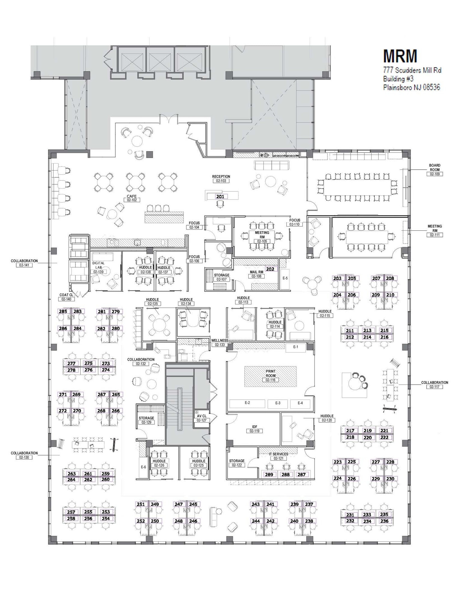 777 Scudders Mill Rd, Plainsboro, NJ for lease Floor Plan- Image 1 of 1