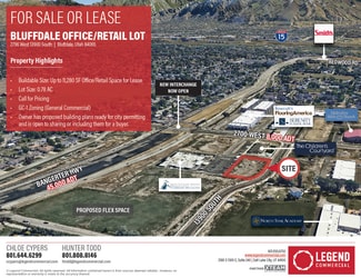 More details for 2796 W 13900 S, Bluffdale, UT - Land for Lease