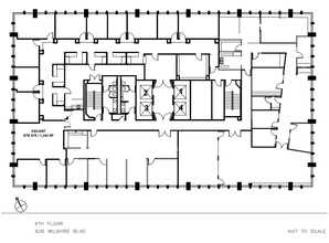 626 Wilshire Blvd, Los Angeles, CA for lease Floor Plan- Image 1 of 1