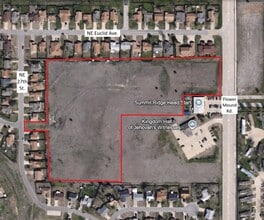 506 NE Flower Mound Rd, Lawton, OK - AERIAL  map view