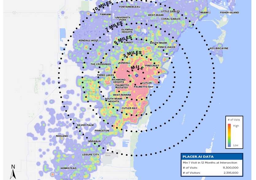 13601-13869 S Dixie Hwy, Miami, FL for lease - Building Photo - Image 2 of 4