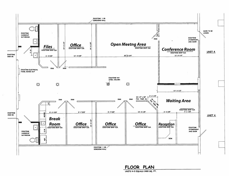 728 Pine Island Rd, Cape Coral, FL for lease - Floor Plan - Image 2 of 5