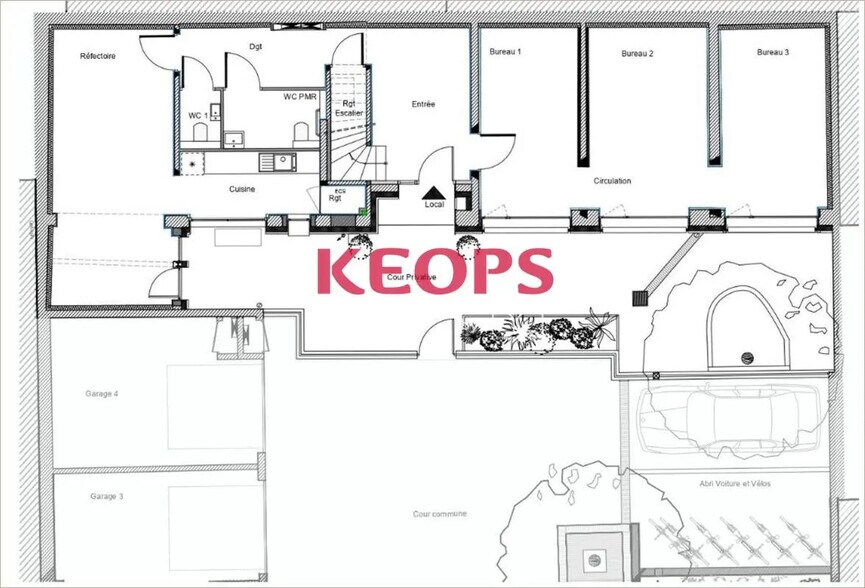 Office in Toulouse for lease - Floor Plan - Image 3 of 4