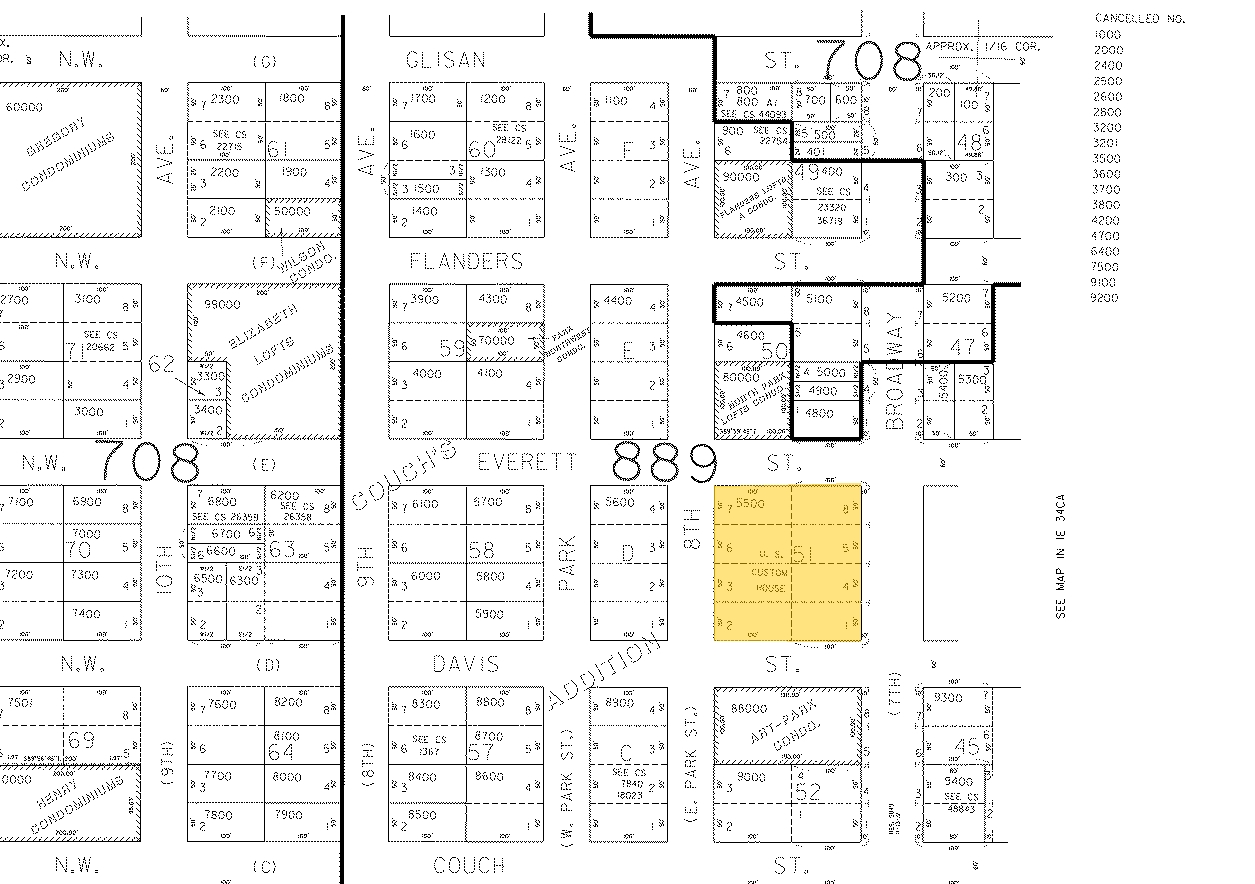 220 NW 8th Ave, Portland, OR for sale Plat Map- Image 1 of 1