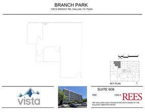 13740 Midway Rd, Farmers Branch, TX for lease Site Plan- Image 1 of 1