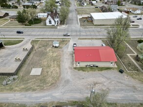 405 W Carthage St, Meade, KS - aerial  map view - Image1