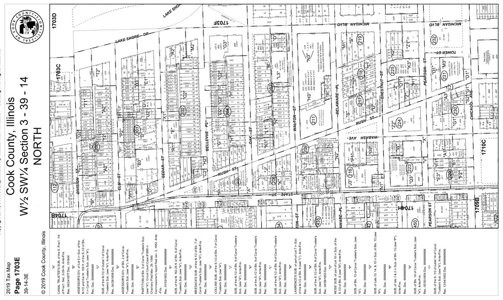 22 E Elm St, Chicago, IL for sale - Plat Map - Image 2 of 17