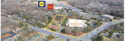 2611 Reynolda Rd, Winston-Salem, NC - aerial  map view