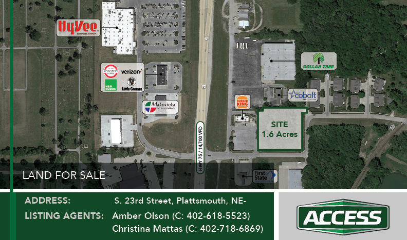 Hwy 75 & 1st Ave, Plattsmouth, NE for sale - Building Photo - Image 1 of 1